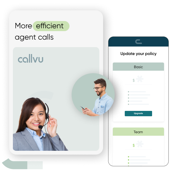 Call Center Collaboration Visual