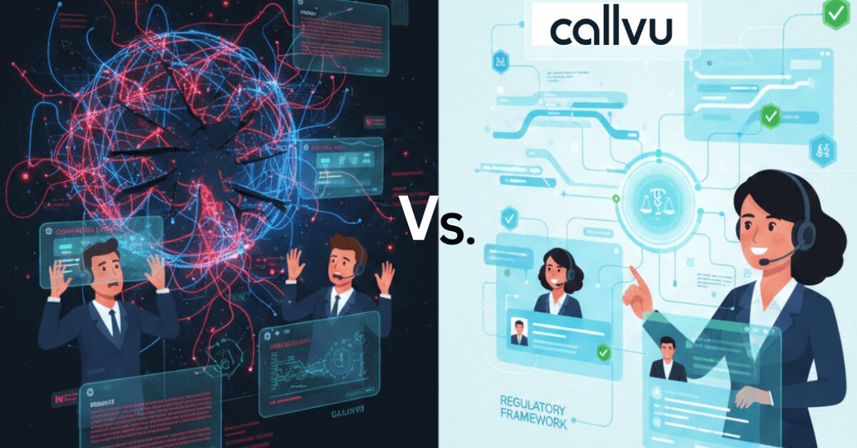 Agentic AI in Regulated CX Why GenAI Breaks and How Callvu Enables Safe, Compliant Action Execution Callvu Blog