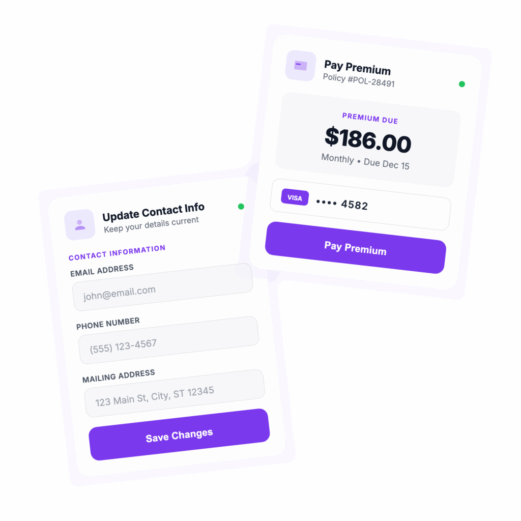Insurance CX Automation Billing & Payments - Callvu Agentic CX