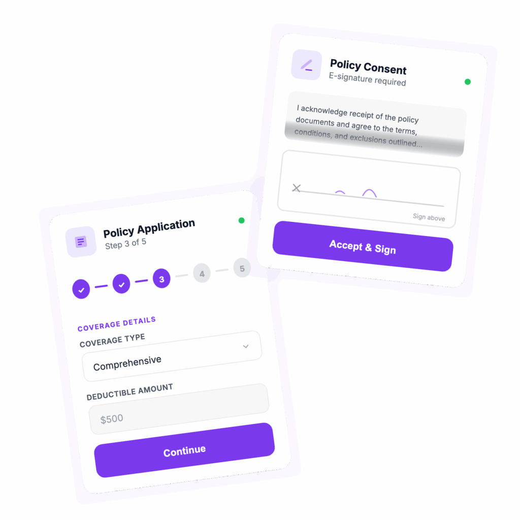 Insurance CX Automation Policy Administration - Callvu Agentic CX